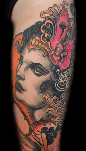tattoo women new traditional .png